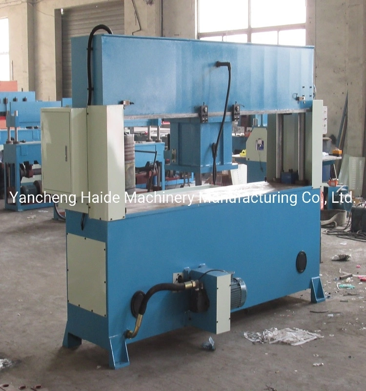 China Supplier Travel Head Hydraulic Garments Fabric Cutting Machine