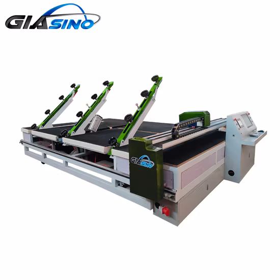 Máquina de corte de vidro circular totalmente automática horizontal (JFCM-01)